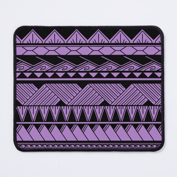 Item preview, Black and Lavender Tribal Pattern designed and sold by Steeb757.