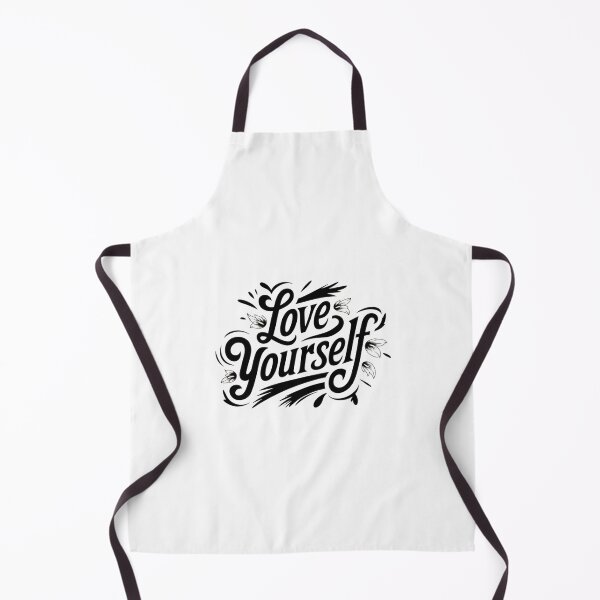Item preview, Love Yourself – Chicano Calligraphy with Floral Elegance designed and sold by Kollob.