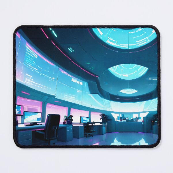 Item preview, Futuristic Office designed and sold by DigitalHeadache.