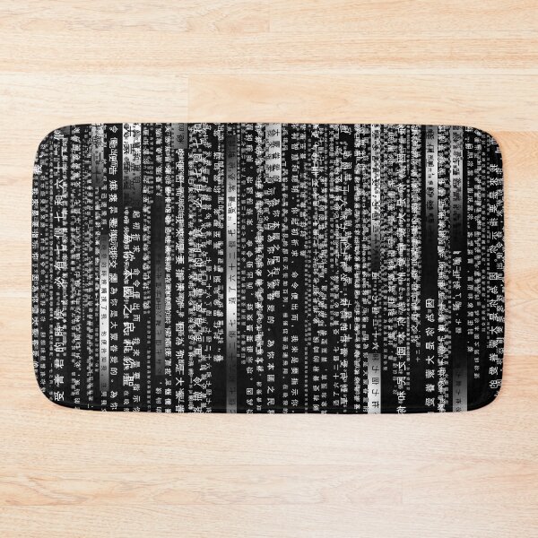 Item preview, The Matrix Theme BW designed and sold by adam1762.
