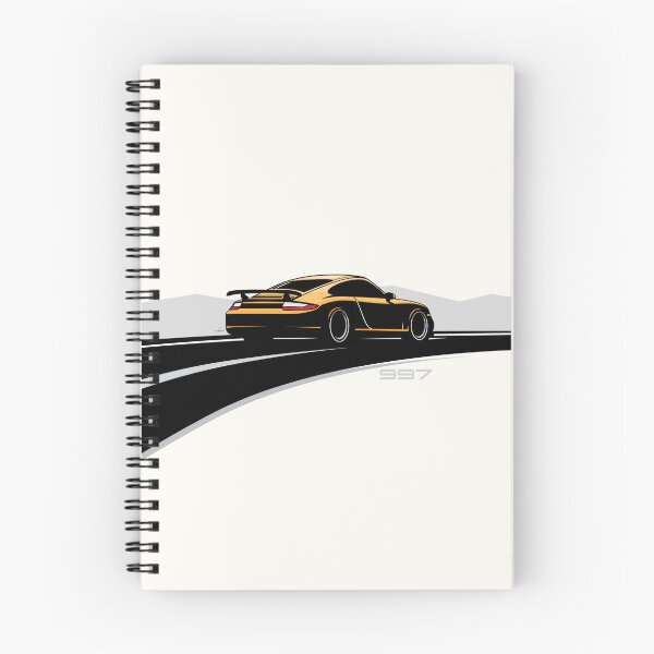 Artikelvorschau, Porsche 997 911 gelb Turboantrieb entworfen und verkauft von blackdogshop.