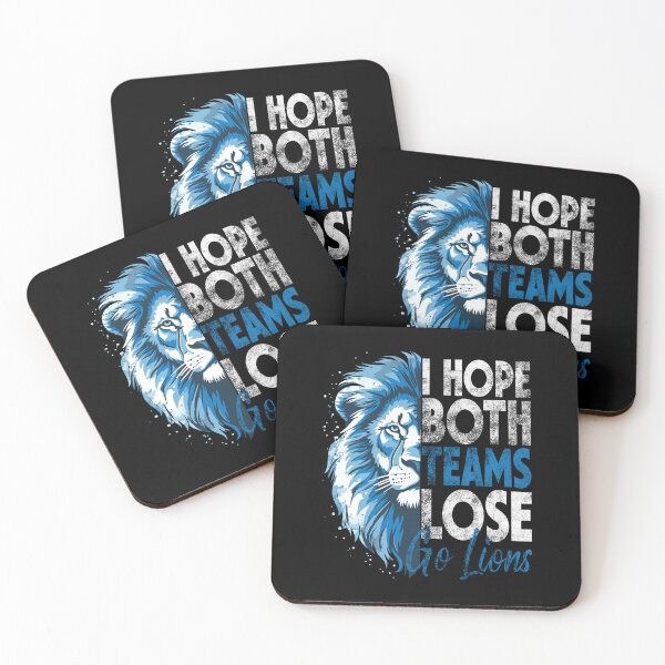 Item preview, I Hope Both Teams Lose Go lion Funny Vintage designed and sold by Drocks-ART.