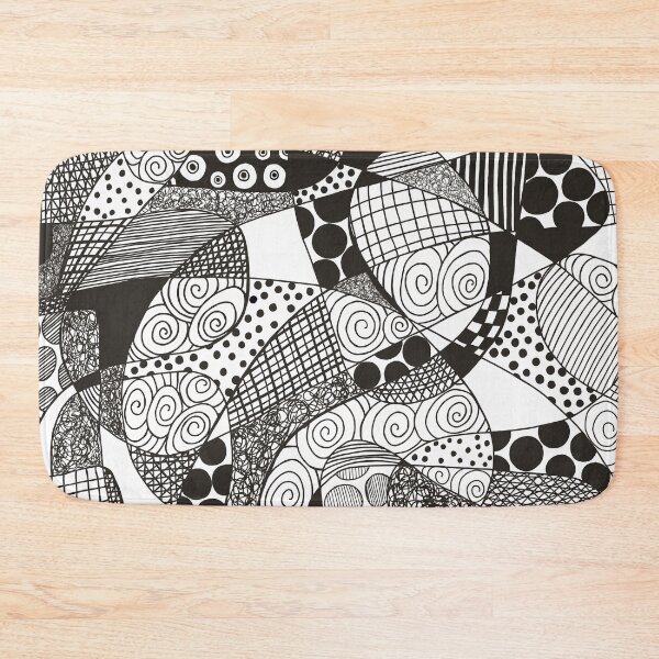 Item preview, Abstract landscape in black and white designed and sold by Maria Santos Prieto.