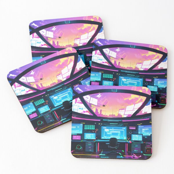 Item preview, Futuristic Office B designed and sold by DigitalHeadache.