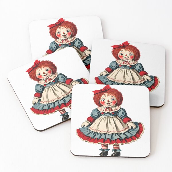 Item preview, Raggedy Ann in a Dress Portrait  designed and sold by BravuraMedia.