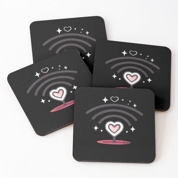 Item preview, Love Signal – Heart-Shaped Wireless Connection for Valentine’s Day designed and sold by EmiBarDesign.