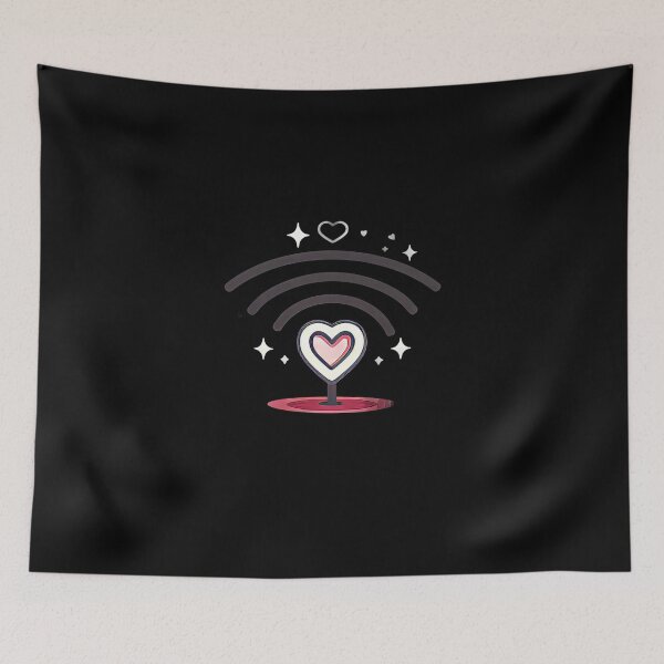 Item preview, Love Signal – Heart-Shaped Wireless Connection for Valentine’s Day designed and sold by EmiBarDesign.