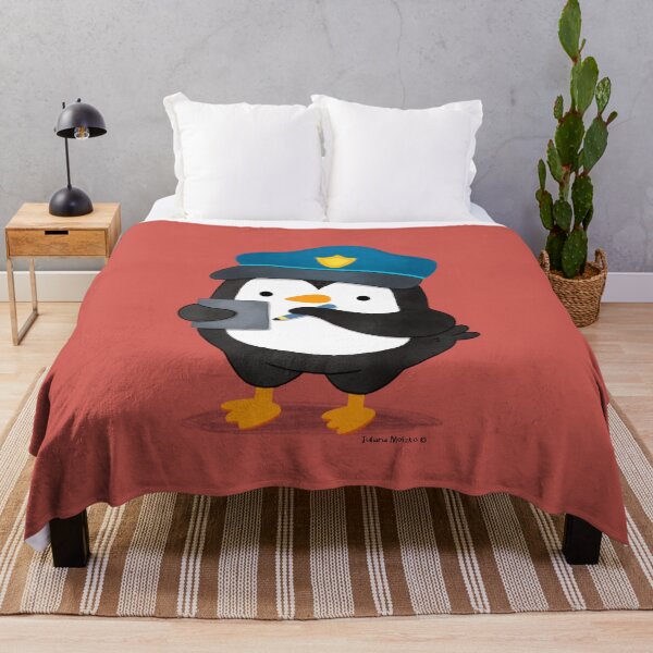 Item preview, Police Officer Penguin designed and sold by thepenguinsfamily.