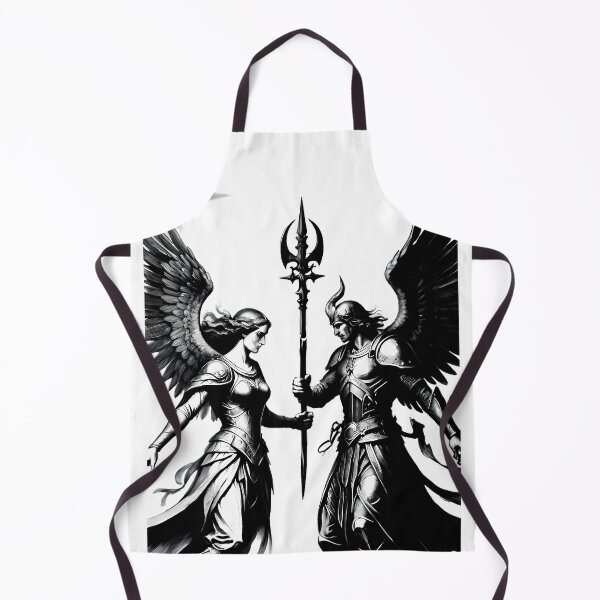 Item preview, The Angelic Conflict: Auriel vs. Azrael designed and sold by Pickmash.