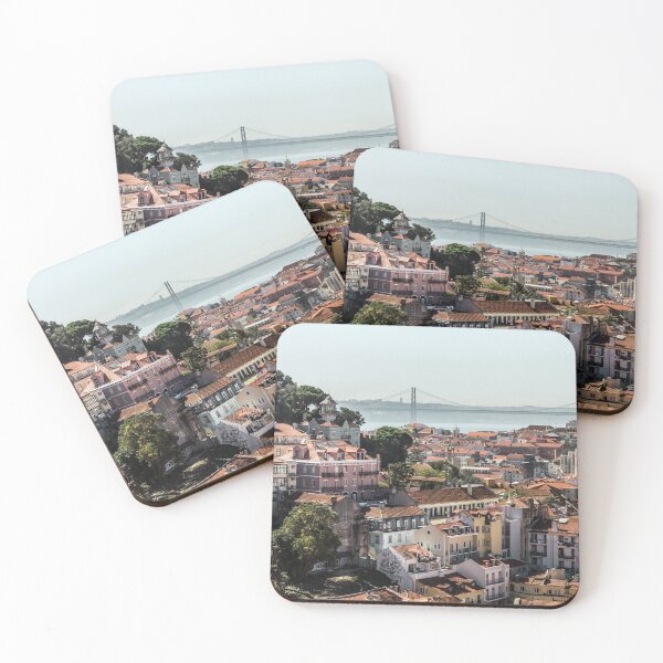 Item preview, Lisbon from above designed and sold by RominaGiselle.