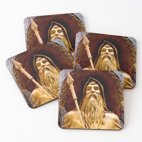 Item preview, Gods Of The Vikings Odin Bust designed and sold by ShutterbugBttns.