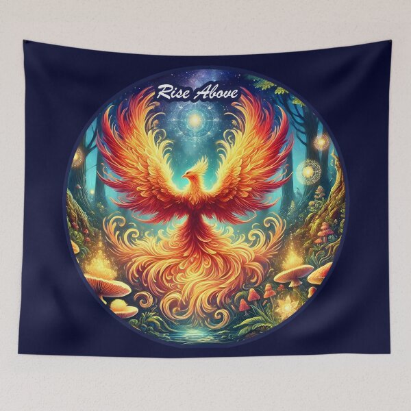 Item preview, "Phoenix of Light: Rise Above" designed and sold by AdelkoDesigns.