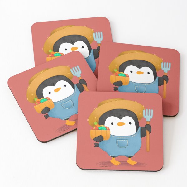 Item preview, Farmer Penguin designed and sold by thepenguinsfamily.