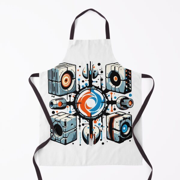 Item preview, Futuristic Portal Core Design | Sci-Fi Gamer Art with Retro Tech Aesthetic designed and sold by JW3164..