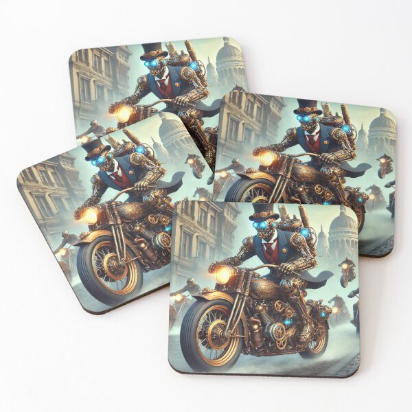Item preview, Steampunk Biker Revolution designed and sold by Wiredart.