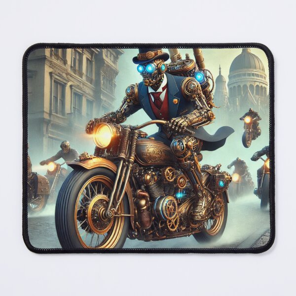Item preview, Steampunk Biker Revolution designed and sold by Wiredart.