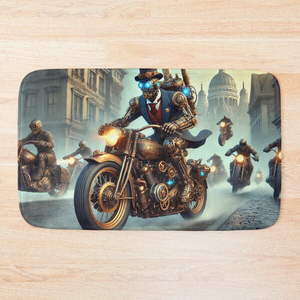 Item preview, Steampunk Biker Revolution designed and sold by Wiredart.