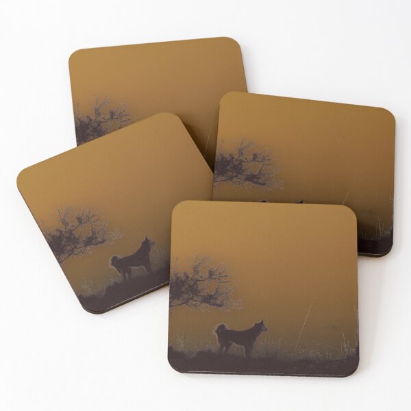Item preview, Dog and tree pattern designed and sold by Border-collie-from-Galilee-Border.