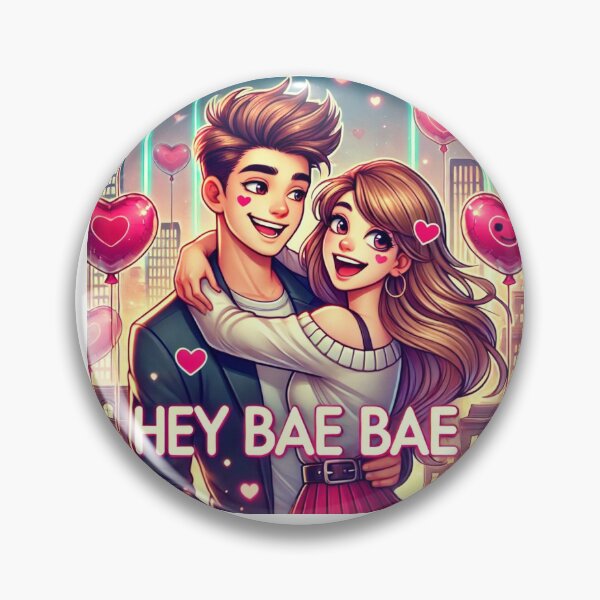 Aperçu de l'œuvre Hé BAE BAE, Joyeuse Saint-Valentin créée et vendue par BL2011.