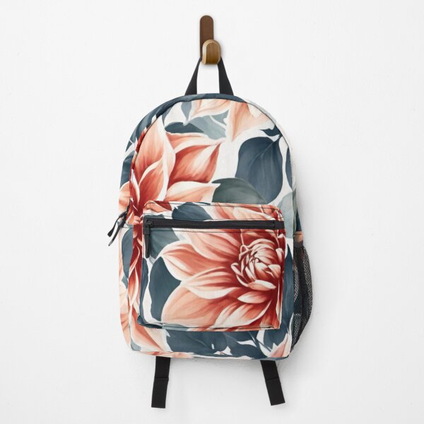 Artikelvorschau, Terracotta Bloom – Elegantes Blumenmuster entworfen und verkauft von OurBarcode.