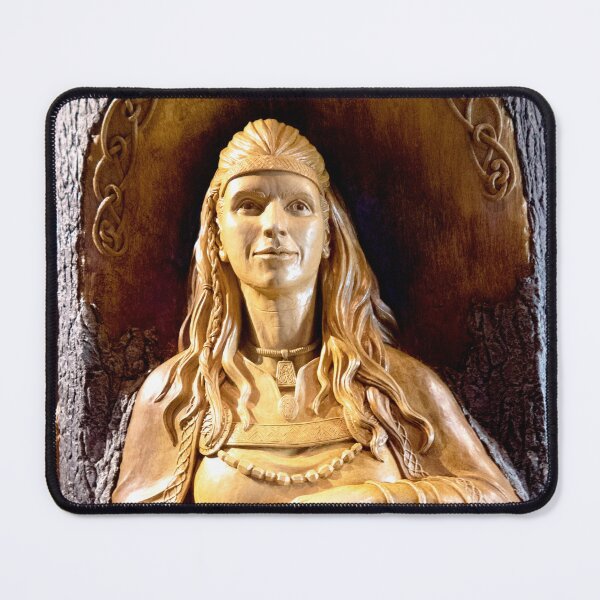 Item preview, Gods Of The Vikings Freya Bust designed and sold by ShutterbugBttns.