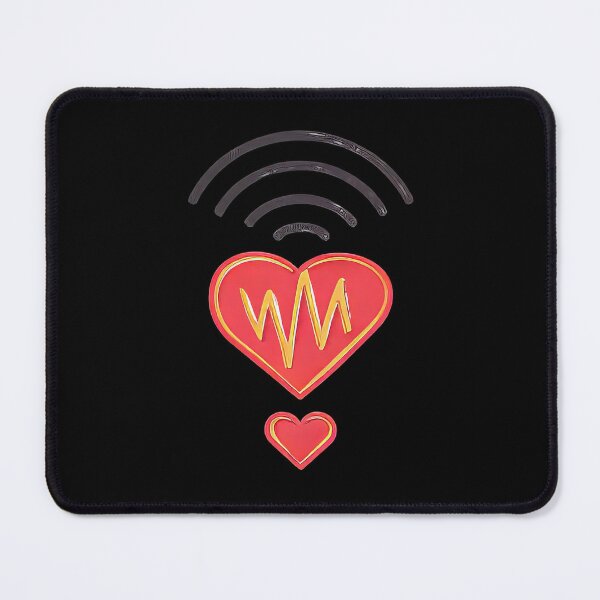 Item preview, Love Signal – Heart-Shaped Wireless Connection for Valentine’s Day designed and sold by EmiBarDesign.
