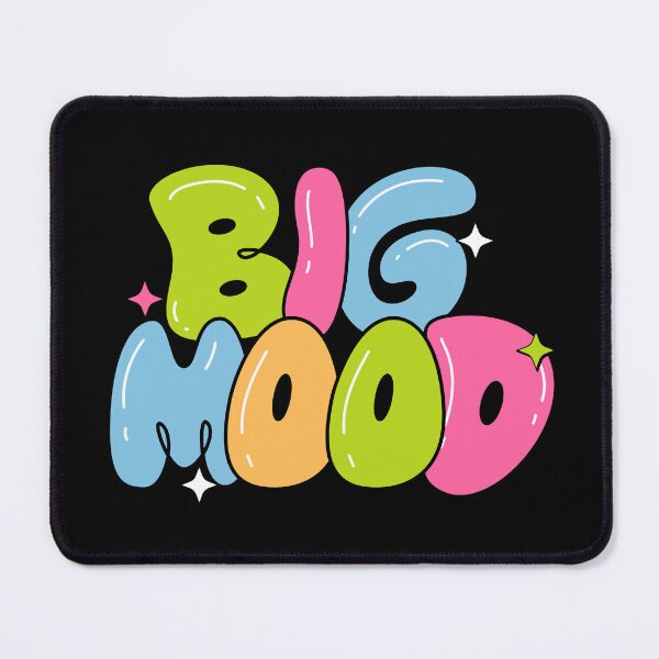 Item preview, Big Mood Bubble Letters designed and sold by karissadawn.