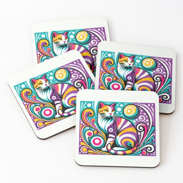Item preview, Colorful Animals Cat designed and sold by Order42.