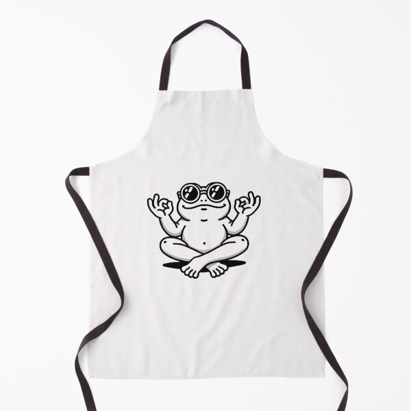 Item preview, Frog Meditation – The Energy of Calm designed and sold by ATOTI.