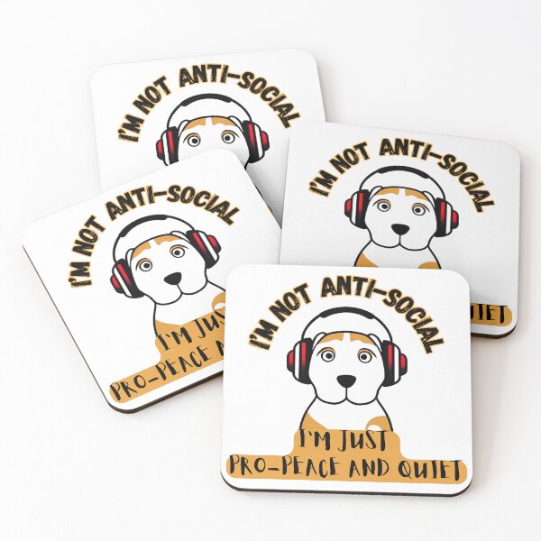 Item preview, Pro-Quiet – Funny Introvert designed and sold by Snicker-Designs.