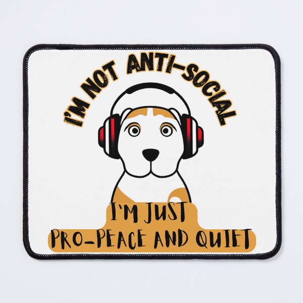 Item preview, Pro-Quiet – Funny Introvert designed and sold by Snicker-Designs.