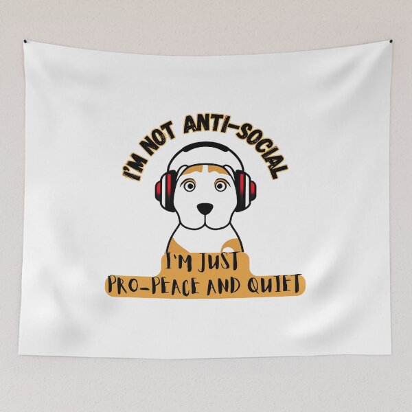 Item preview, Pro-Quiet – Funny Introvert designed and sold by Snicker-Designs.