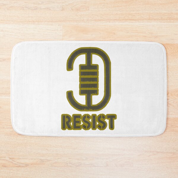 Item preview, Resist Symbol with Bold Message designed and sold by 2Blue-Dots.