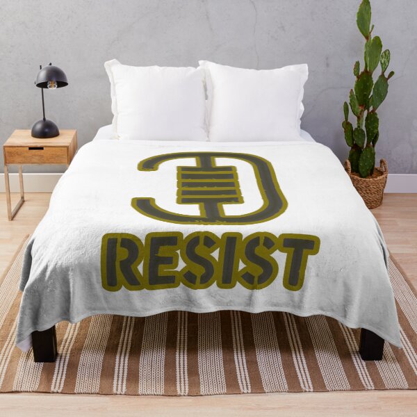 Item preview, Resist Symbol with Bold Message designed and sold by 2Blue-Dots.