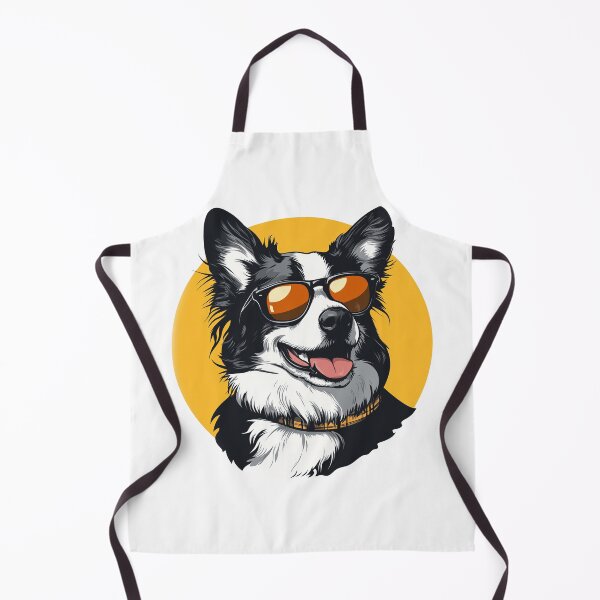 Artikelvorschau, Cooler glücklicher Hund mit Brille Grafik entworfen und verkauft von StonegateArt.