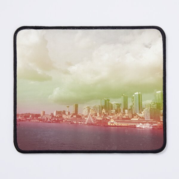 Item preview, Seattle Skyline Light Leak designed and sold by madeadventurous.