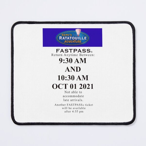 Item preview, FastPass à la Remy: A Culinary Ride of Flavor! ✨ designed and sold by PedroStyle.