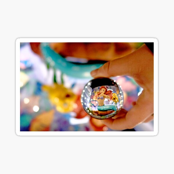 Item preview, Glass Ball Mermaid Reflection designed and sold by ShutterbugBttns.
