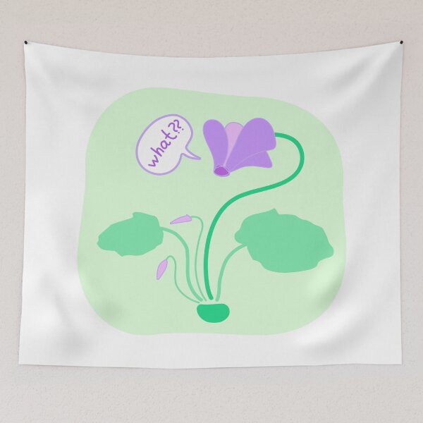Item preview, Funny Cyclamen designed and sold by SpottedPilot.