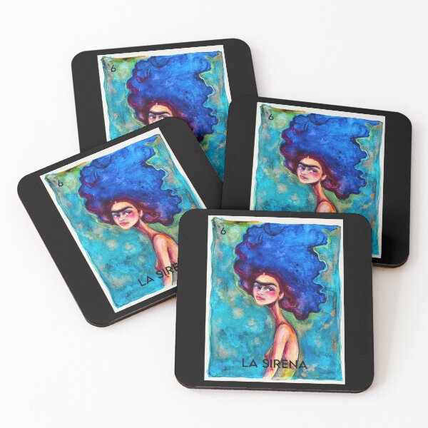 Item preview, Frida- a mermaid designed and sold by Coffee with  Frida.