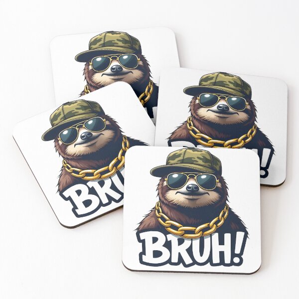 Item preview, Hip Hop Sloth – Digital Art Illustration with Trendy Style designed and sold by Casanova7000.