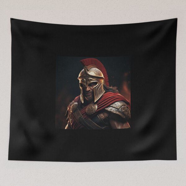 Item preview, Ancient greek warrior spartan designed and sold by SMARTKIT  DESIGNAGENCY.