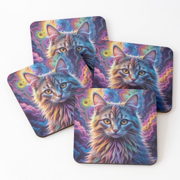 Item preview, The Colorful Cat designed and sold by cfbennettmedia.
