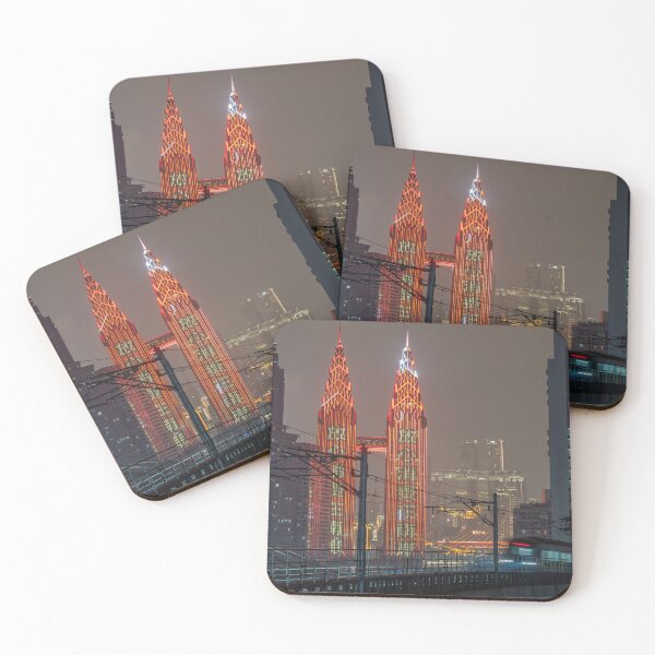 Item preview, Chongqing metro and skyline by night designed and sold by michieldros.