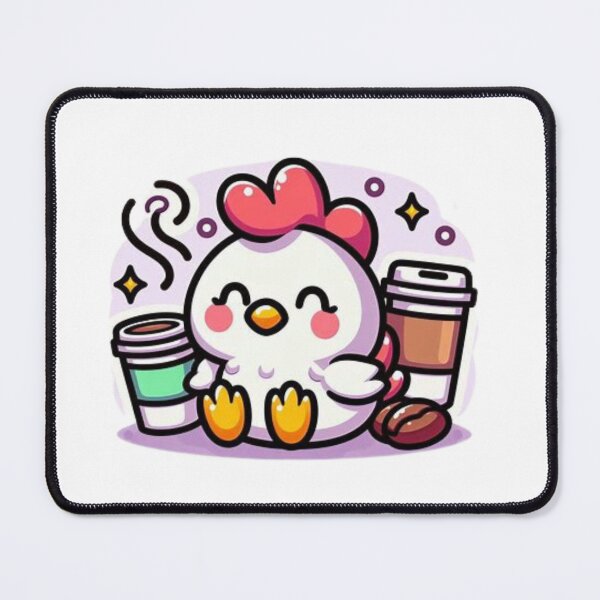 Item preview, chicken with coffee designed and sold by Eternalski.