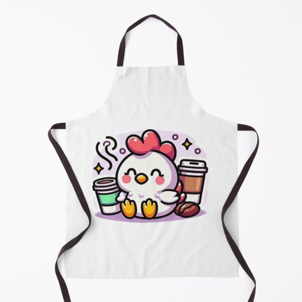 Item preview, chicken with coffee designed and sold by Eternalski.