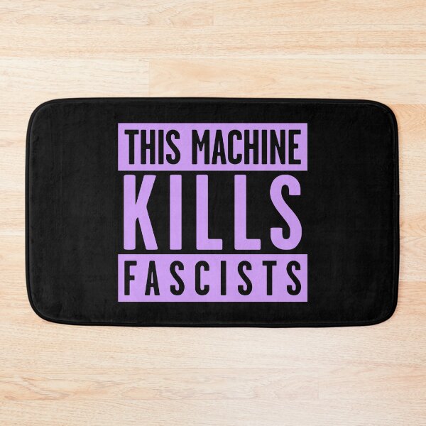 Item preview, Warning: This Machine Kills Fascists (lavender) designed and sold by Thelittlelord.