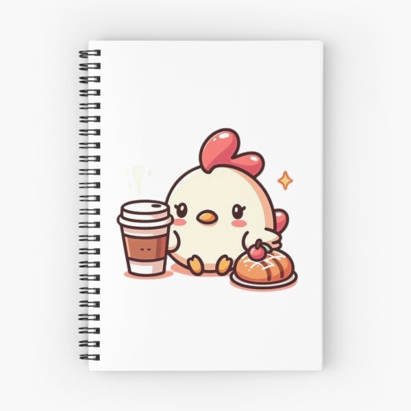 Item preview, chicken with coffee designed and sold by Eternalski.