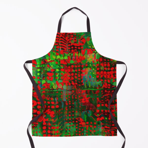 Item preview, Bizarre design of green red and black pattern  designed and sold by roshana3.
