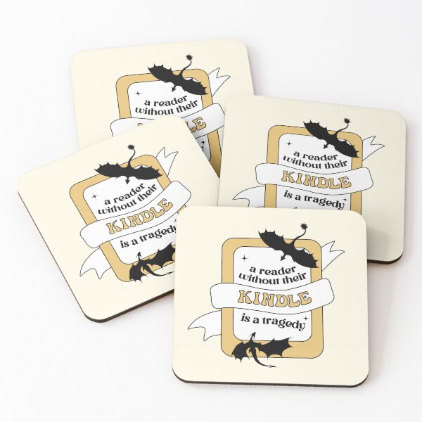 Item preview, A Reader Without Their Kindle Is A Tragedy Fourth Wing Quote  designed and sold by StickyBook.